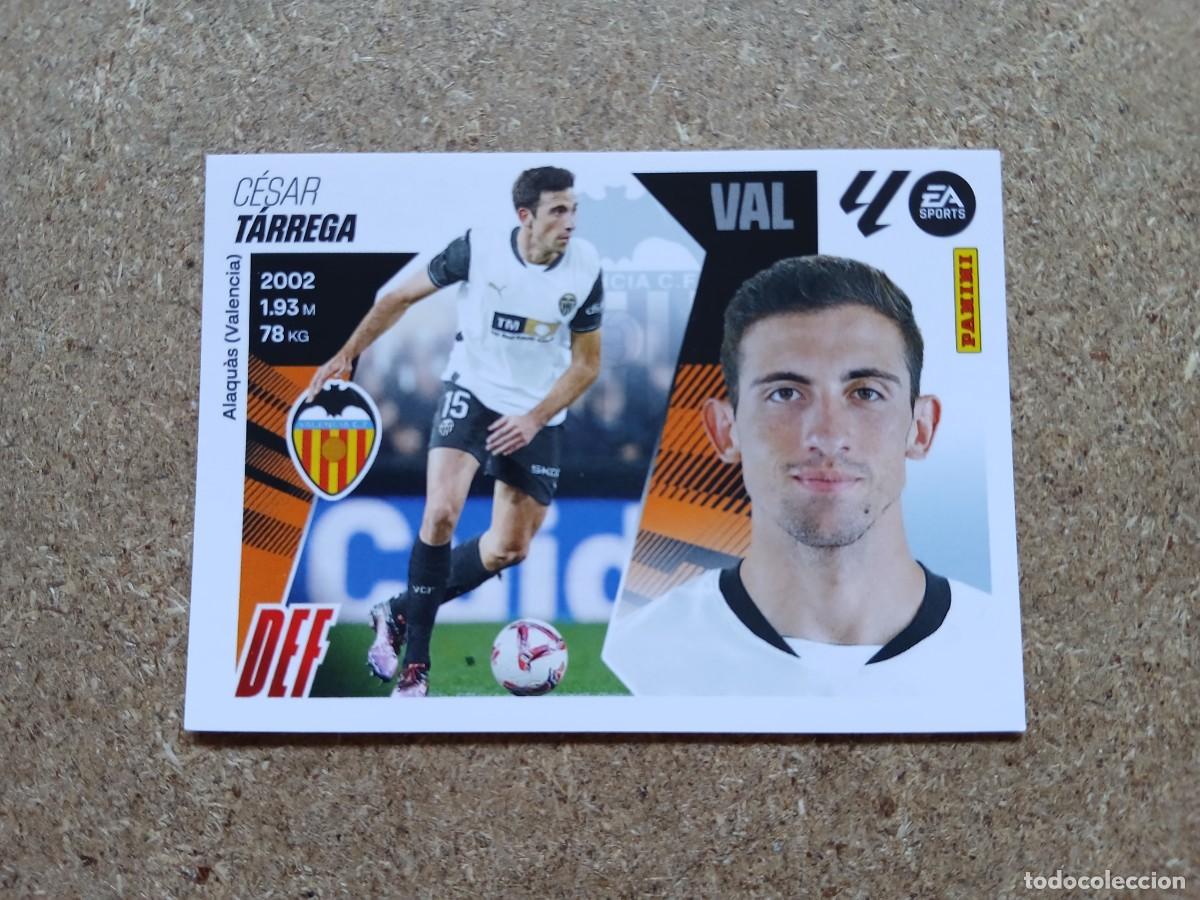 Fu&szlig;ball-Sticker: CESAR TARREGA - VALENCIA CF N&ordm; 8 LIGA ESTE 2025 2026 - 25 26