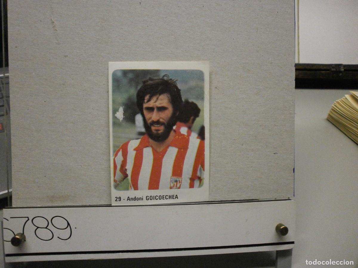 Figurine di Calcio: cromo futbol 79 80 editorial crom n&ordm; 29 ath de bilbao goicoechea