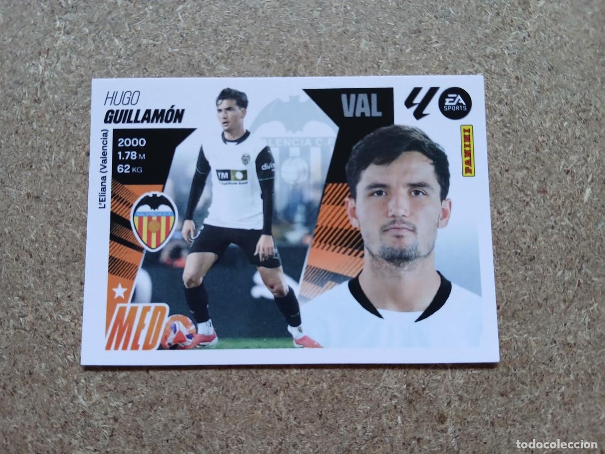 Cromos de f&uacute;tbol: HUGO GUILLAMON - VALENCIA CF N&ordm; 12 LIGA ESTE 2025 2026 - 25 26