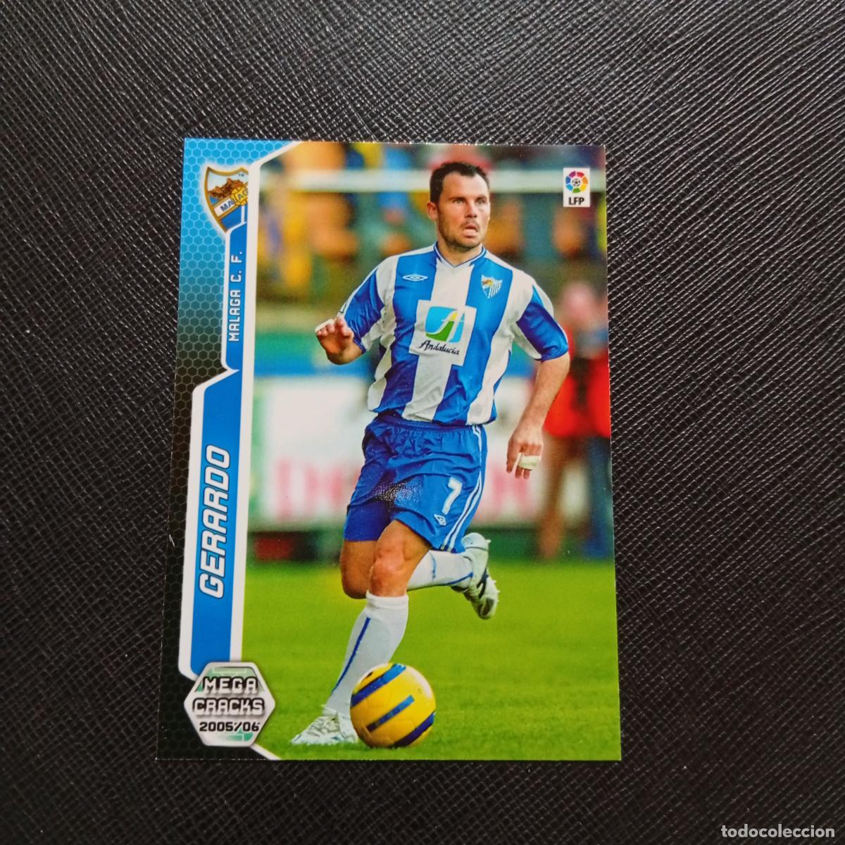 Cromos de f&uacute;tbol: 201 GERARDO MALAGA PANINI MEGACRACKS 05 06 CROMO FUTBOL 2005 2006 - A213 PG208