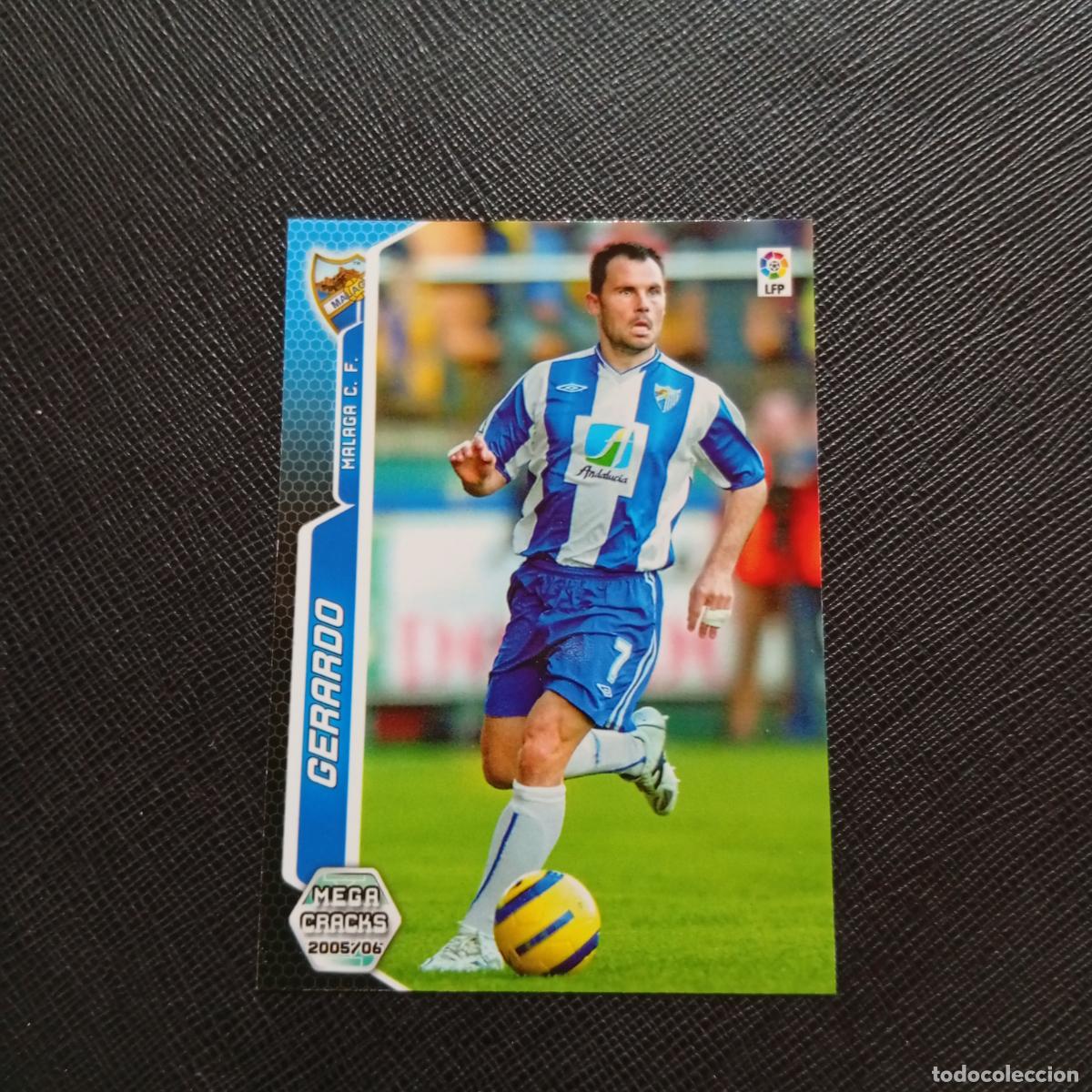 Cromos de f&uacute;tbol: 201 GERARDO MALAGA PANINI MEGACRACKS 05 06 CROMO FUTBOL 2005 2006 - A213 PG208 B
