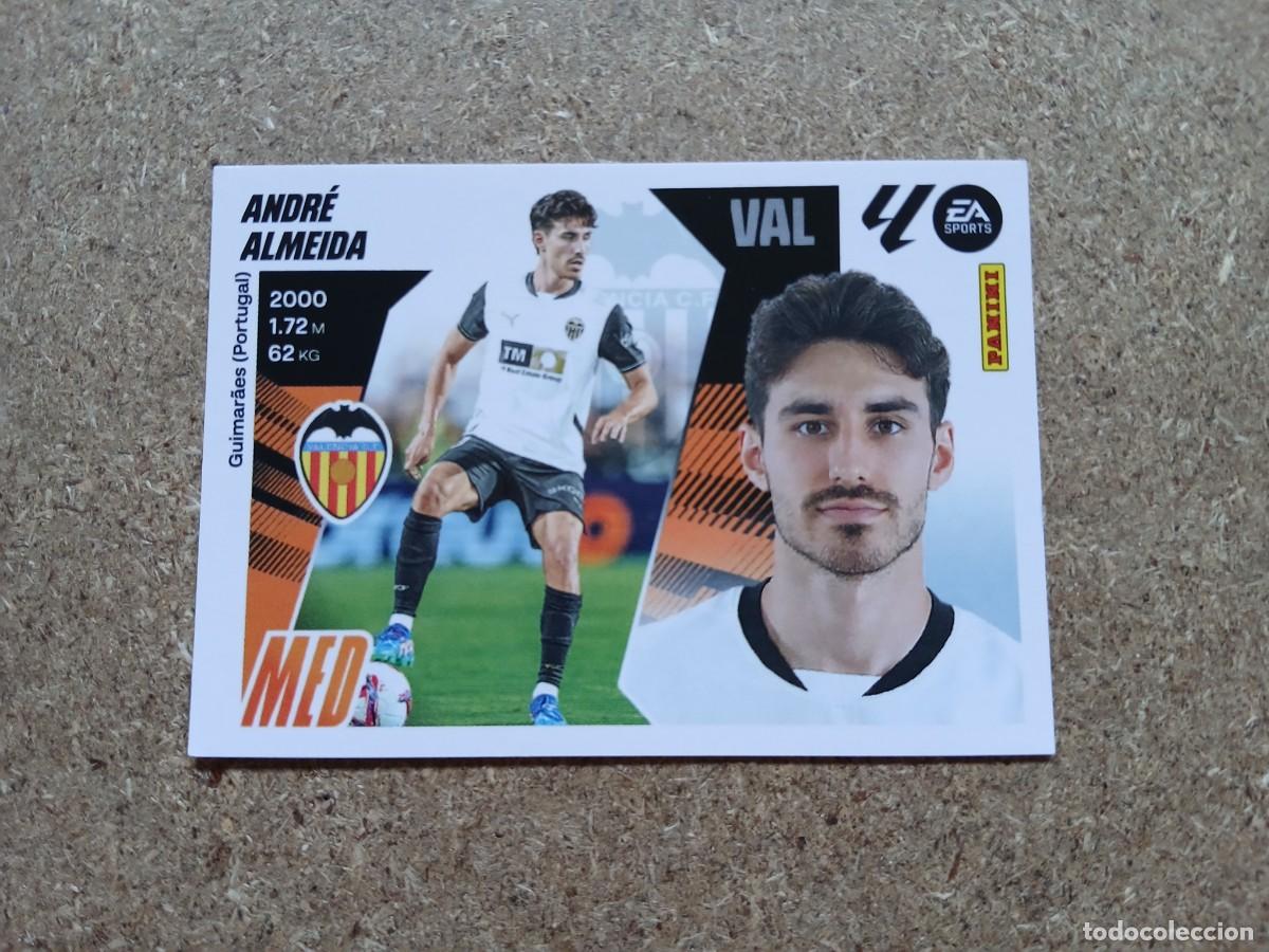 Cromos de f&uacute;tbol: ANDREI ALMEIDA - VALENCIA CF N&ordm; 14 LIGA ESTE 2025 2026 - 25 26