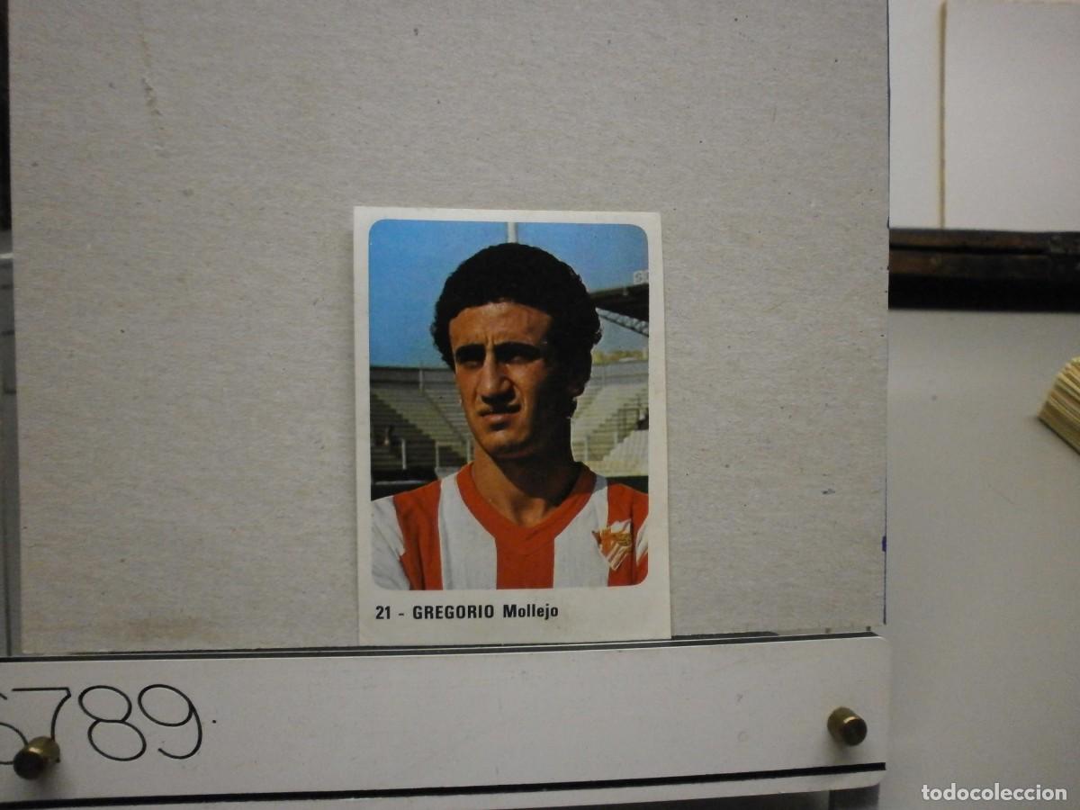 Cromos de f&uacute;tbol: cromo futbol 79 80 editorial crom n&ordm; 21 a.d almeria gregorio
