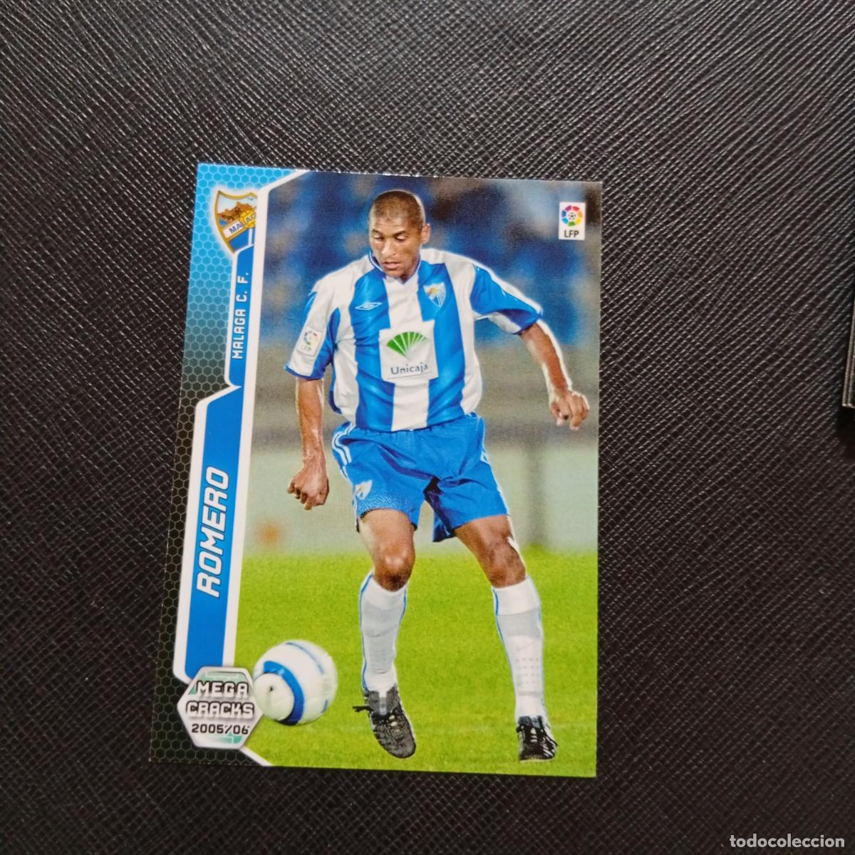 Cromos de f&uacute;tbol: 207 ROMERO MALAGA PANINI MEGACRACKS 05 06 CROMO FUTBOL 2005 2006 - A213 PG217