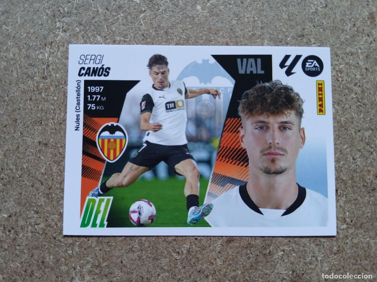 Cromos de f&uacute;tbol: SERGIO CANOS - VALENCIA CF N&ordm; 17 LIGA ESTE 2025 2026 - 25 26