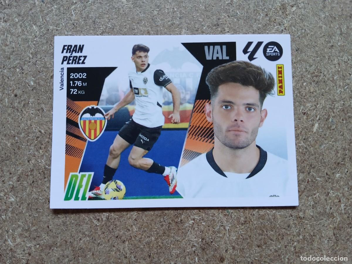 Cromos de f&uacute;tbol: FRAN PEREZ - VALENCIA CF N&ordm; 18 LIGA ESTE 2025 2026 - 25 26