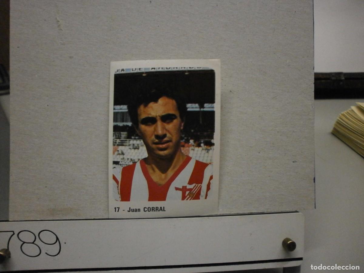 Figurine di Calcio: cromo futbol 79 80 editorial crom n&ordm; 17 a.d almeria corral