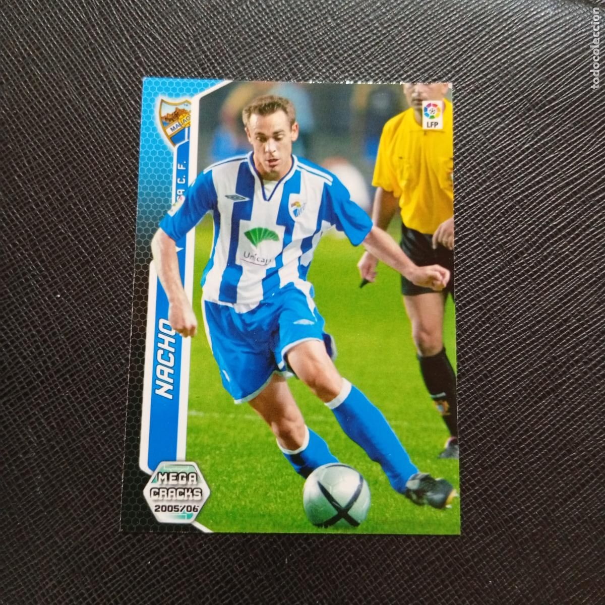 Cromos de f&uacute;tbol: 209 BIS NACHO MALAGA PANINI MEGACRACKS 05 06 CROMO FUTBOL 2005 2006 - A213 PG217
