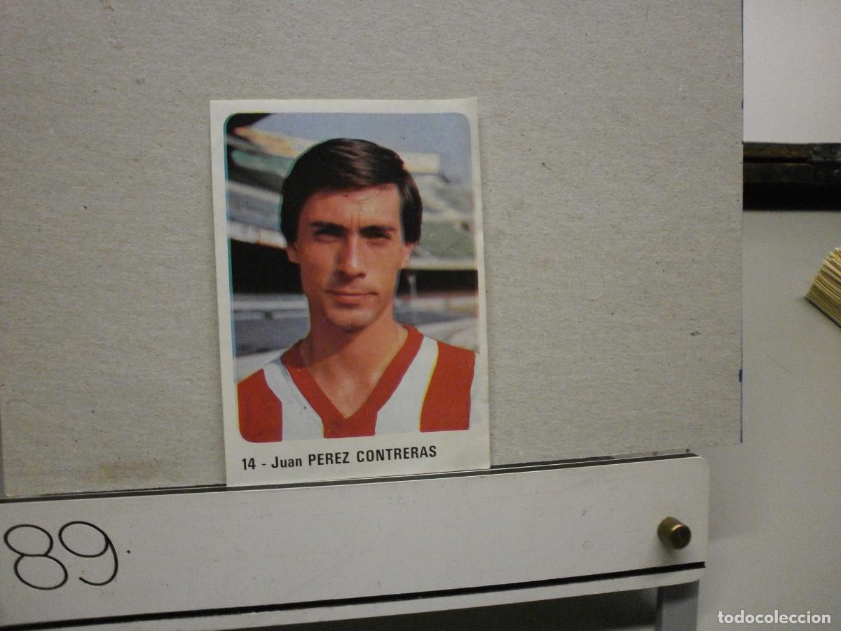 Fu&szlig;ball-Sticker: cromo futbol 79 80 editorial crom n&ordm; 14 a.d almeria contreras