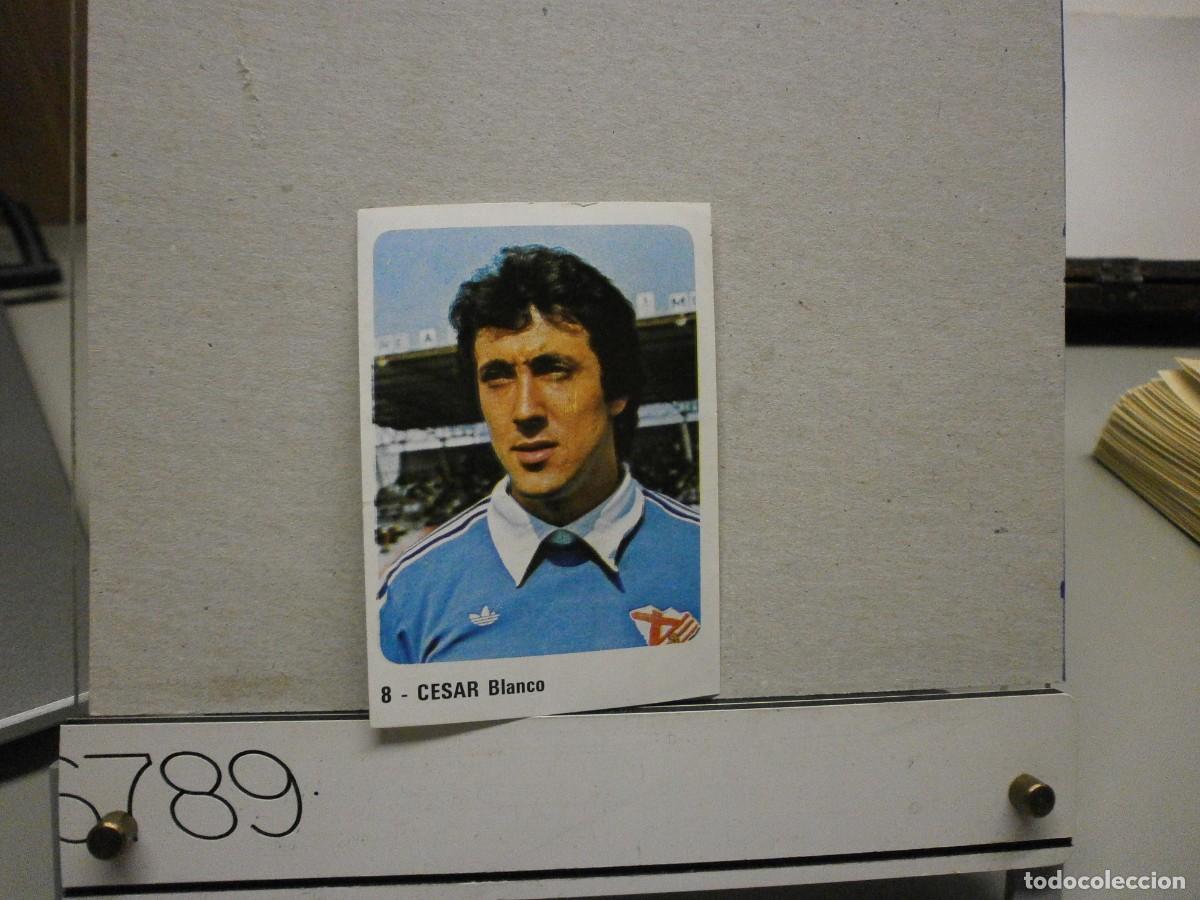 Fu&szlig;ball-Sticker: cromo futbol 79 80 editorial crom n&ordm; 8 a.d almeria cesar