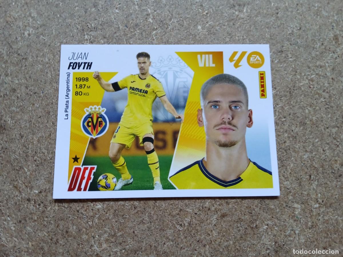 Cromos de f&uacute;tbol: JUAN FOYTH - VILLARREAL CF N&ordm; 6 LIGA ESTE 2025 2026 - 25 26
