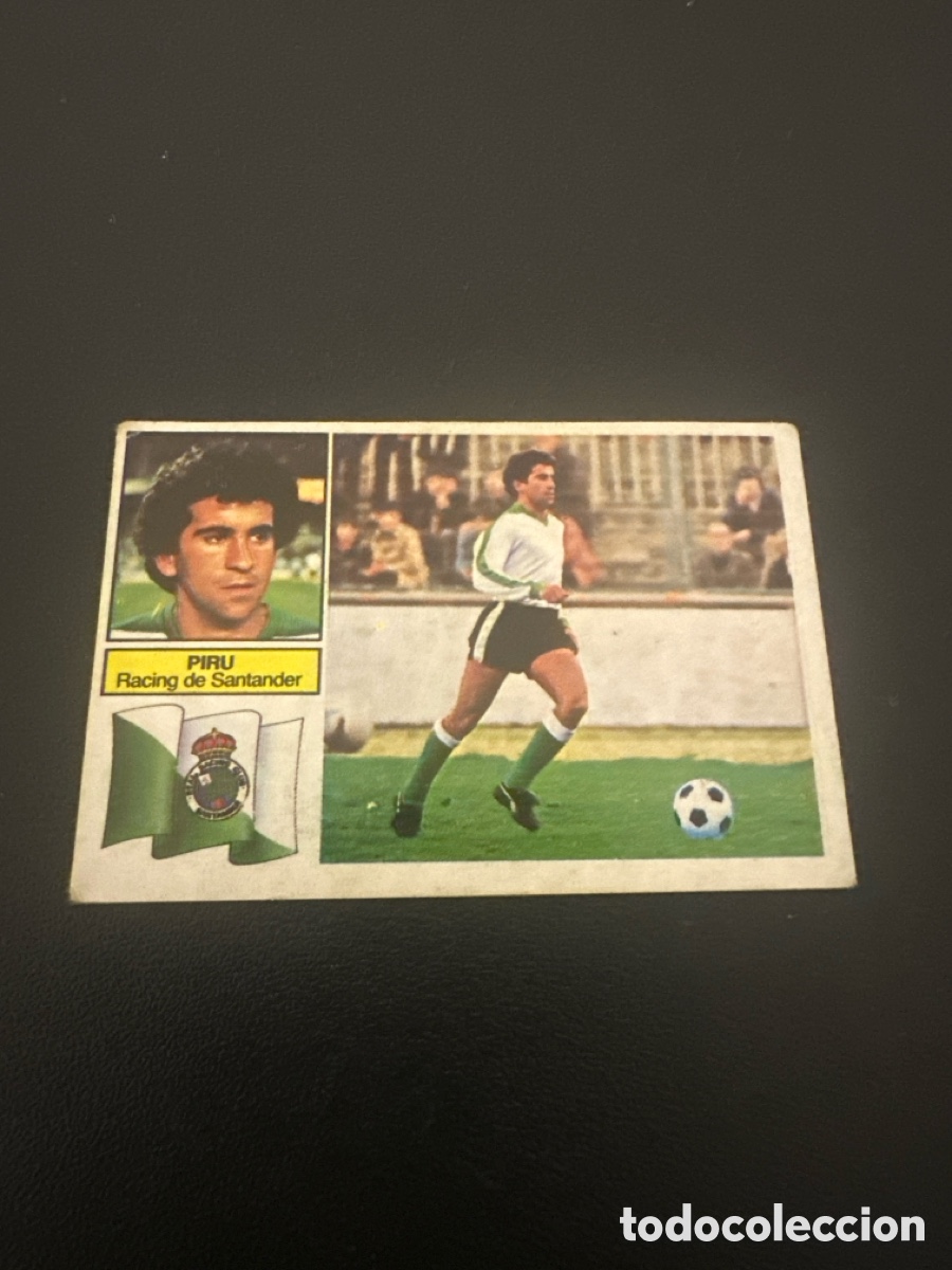 Fu&szlig;ball-Sticker: L. ESTE 82 83 - PIRU (camisa blanca) SIN PEGAR