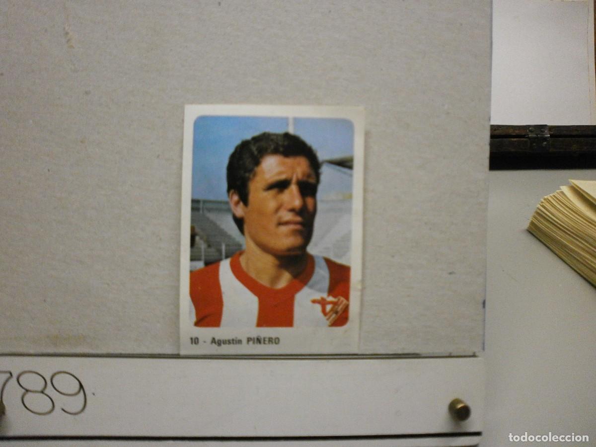 Fu&szlig;ball-Sticker: cromo futbol 79 80 editorial crom n&ordm; 10 a.d almeria pi&ntilde;ero