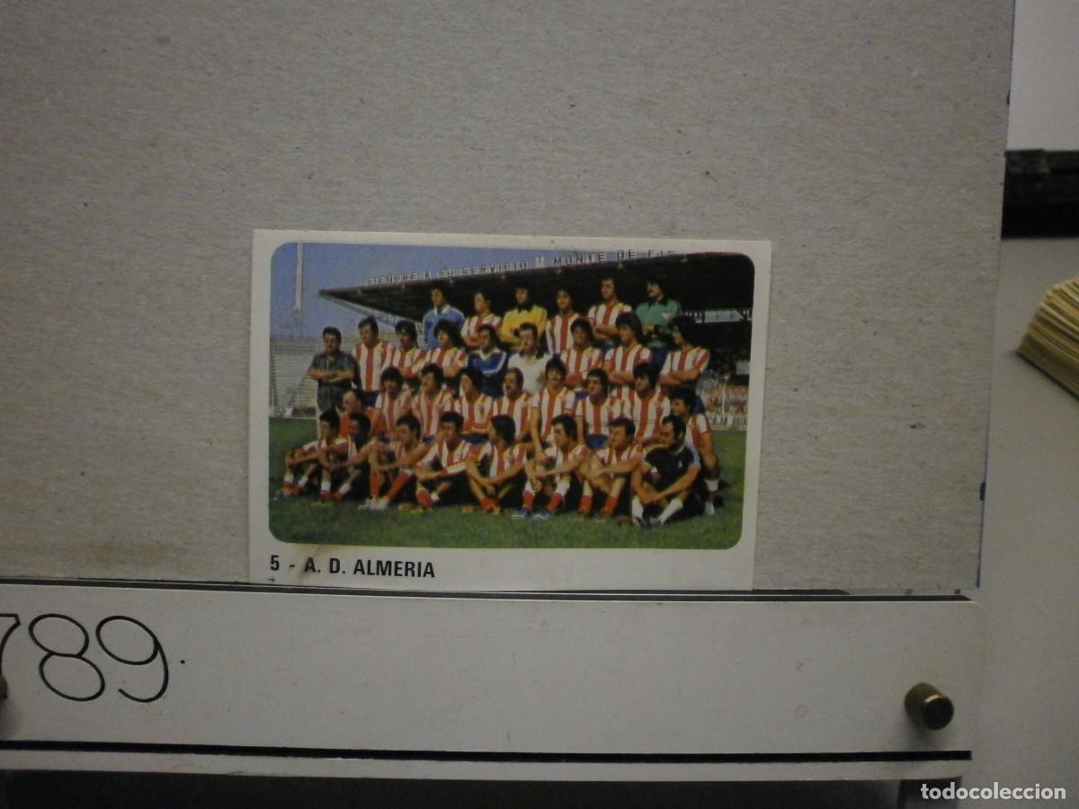 Fu&szlig;ball-Sticker: cromo futbol 79 80 editorial crom n&ordm; 5 a.d almeria