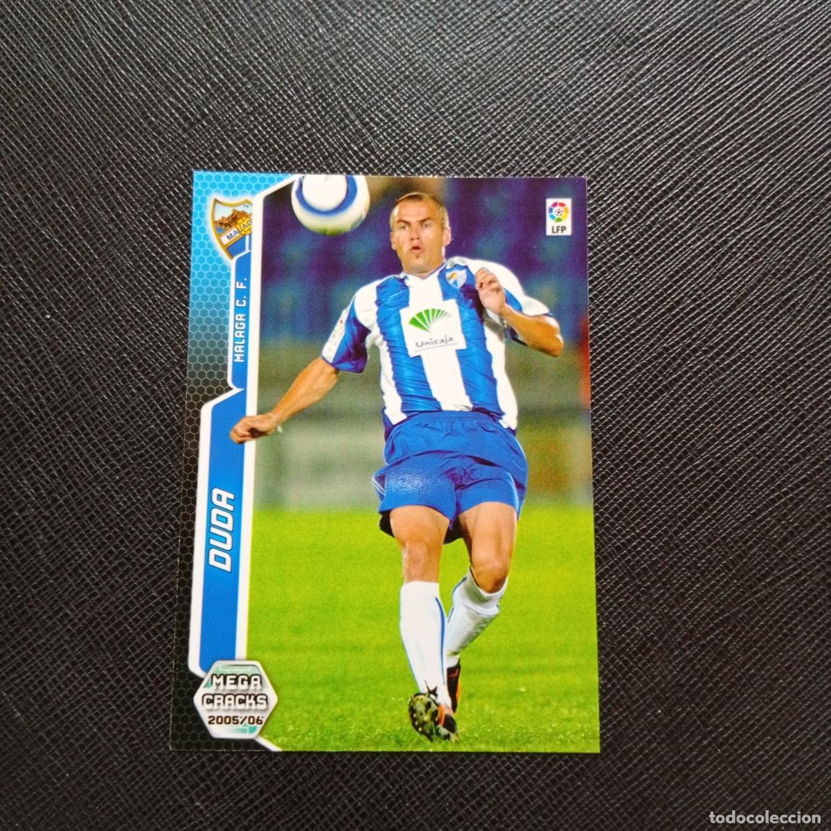 Cromos de f&uacute;tbol: 212 DUDA MALAGA PANINI MEGACRACKS 05 06 CROMO FUTBOL 2005 2006 - A213 PG226
