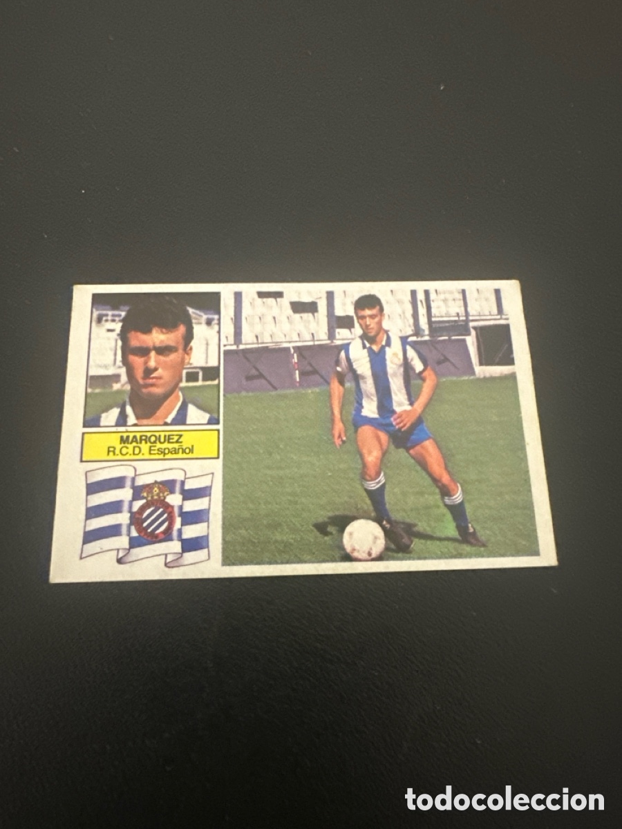 Fu&szlig;ball-Sticker: L. ESTE 82 83 - MARQUEZ UF1 - SIN PEGAR