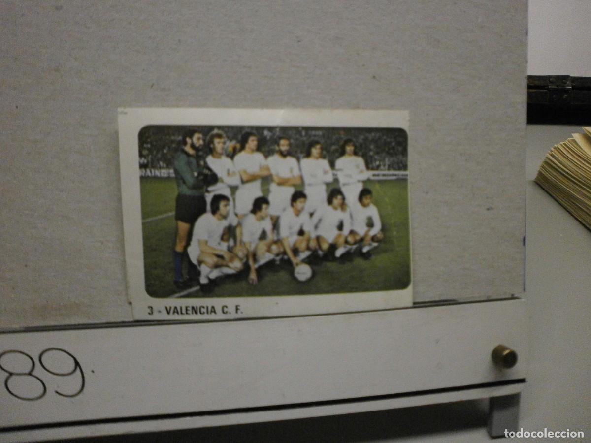 Fu&szlig;ball-Sticker: cromo futbol 79 80 editorial crom n&ordm; 3 valencia c.f