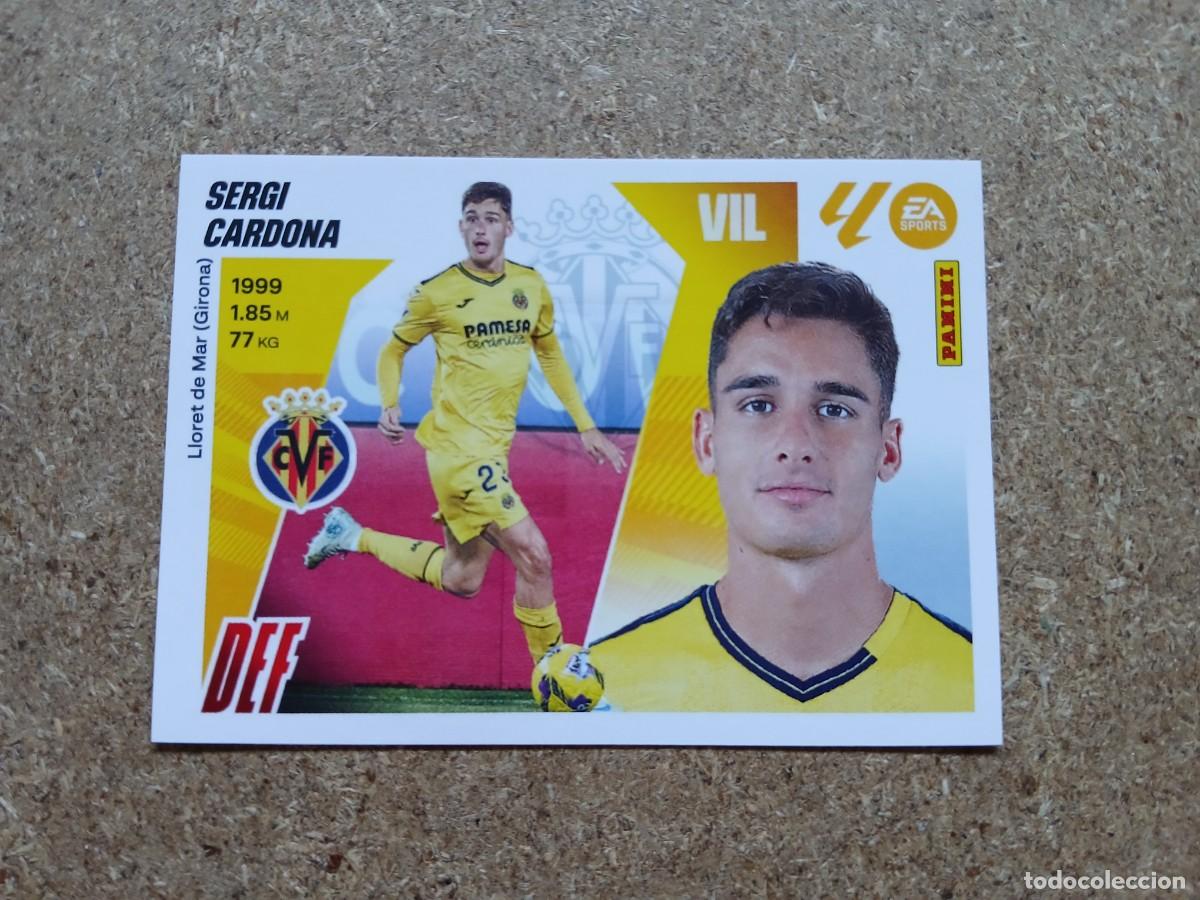 Cromos de f&uacute;tbol: SERGI CARDONA - VILLARREAL CF N&ordm; 9 LIGA ESTE 2025 2026 - 25 26