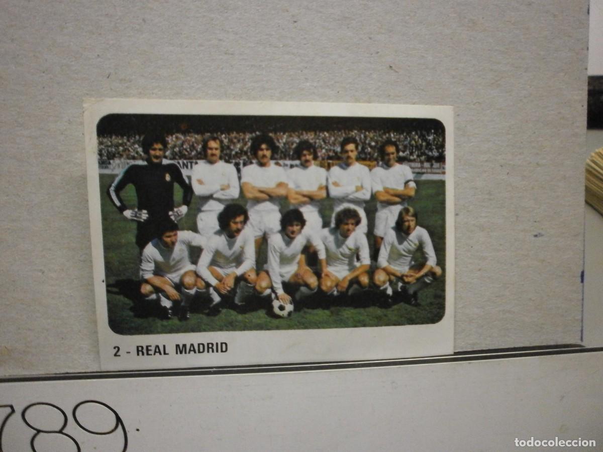 Fu&szlig;ball-Sticker: cromo futbol 79 80 editorial crom n&ordm; 2 real madrid
