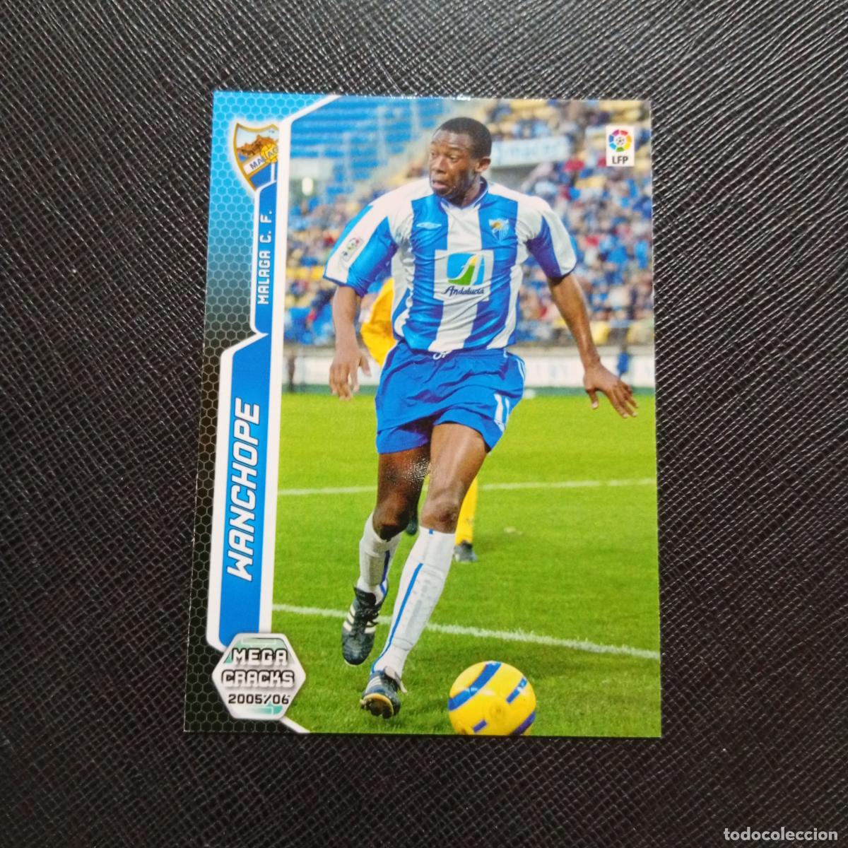 Cromos de f&uacute;tbol: 216 WANCHOPE MALAGA PANINI MEGACRACKS 05 06 CROMO FUTBOL 2005 2006 - A213 PG226
