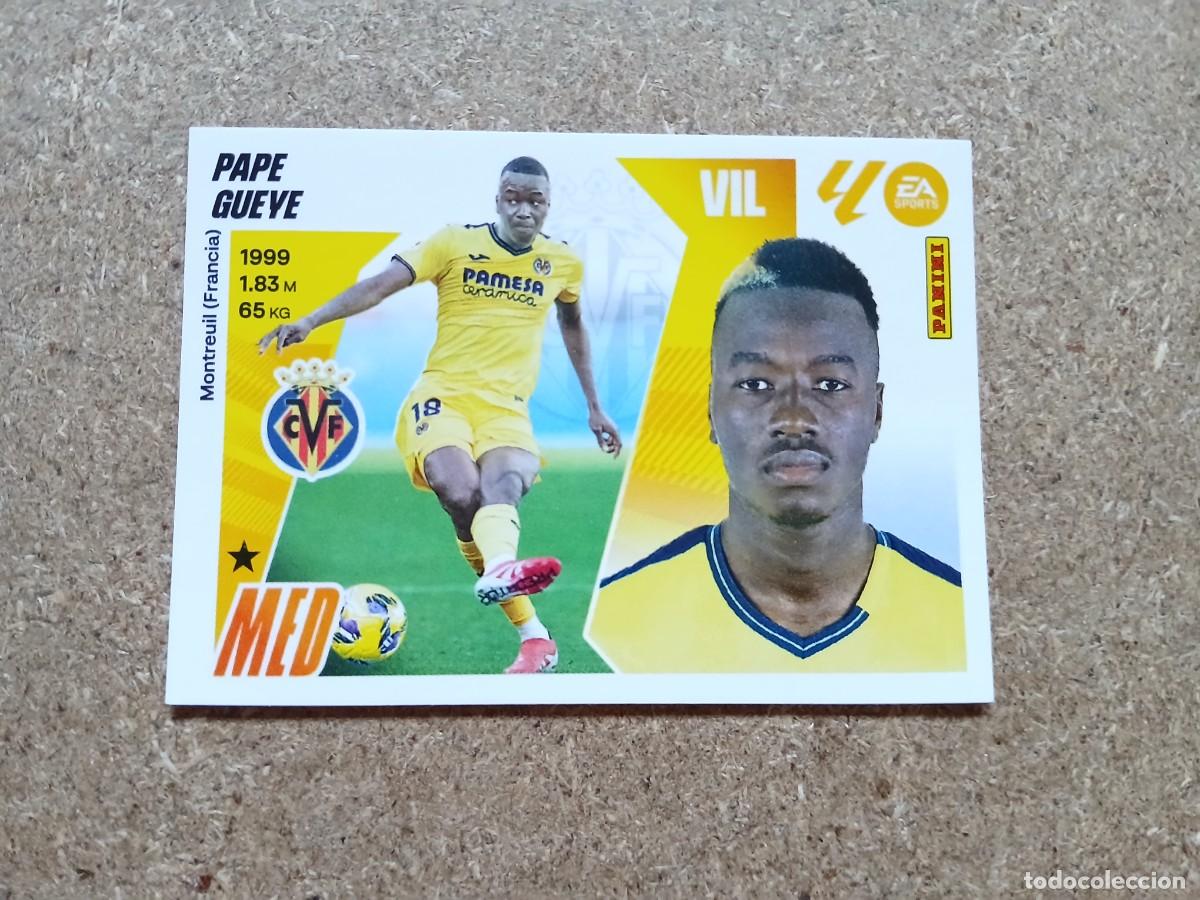Cromos de f&uacute;tbol: PAPE GUEYE - VILLARREAL CF N&ordm; 12 LIGA ESTE 2025 2026 - 25 26