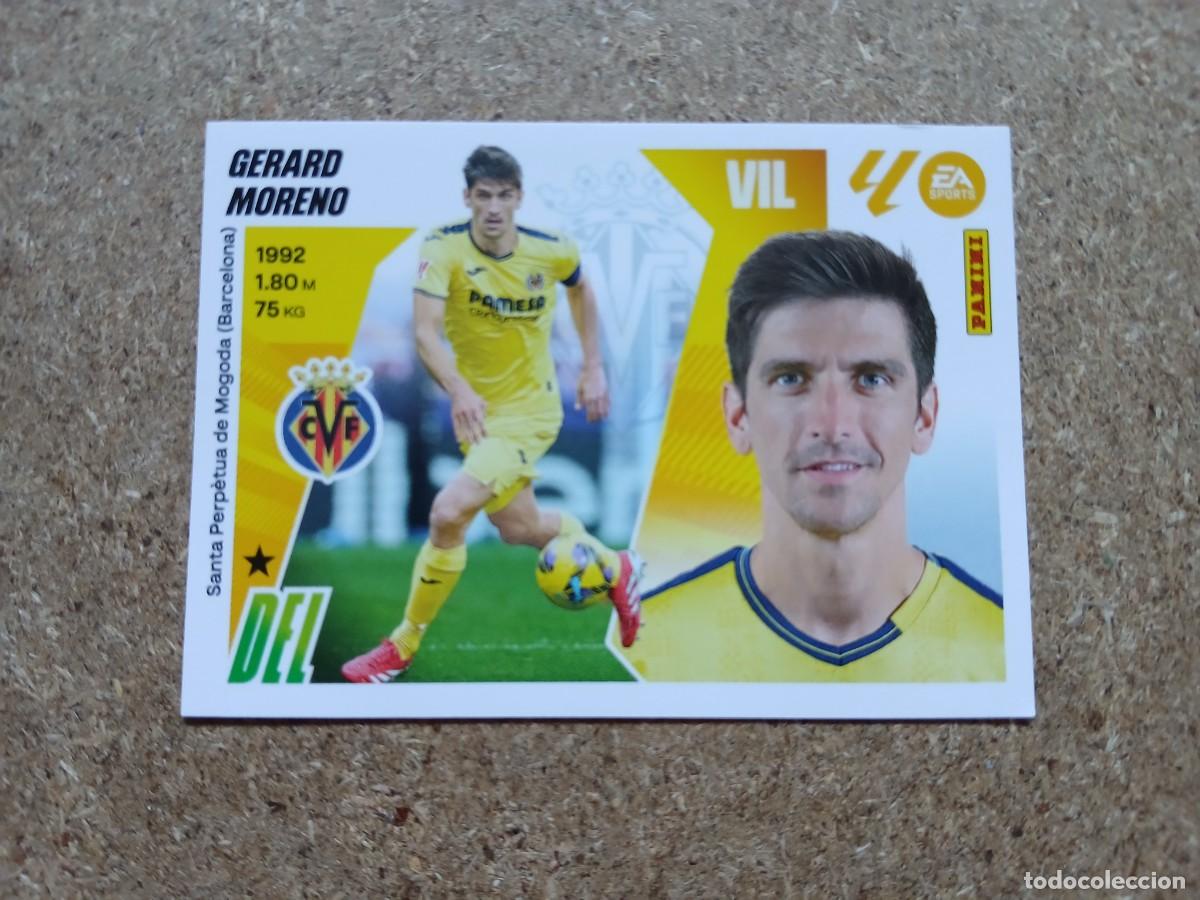 Cromos de f&uacute;tbol: GERARD MORENO - VILLARREAL CF N&ordm; 18 LIGA ESTE 2025 2026 - 25 26