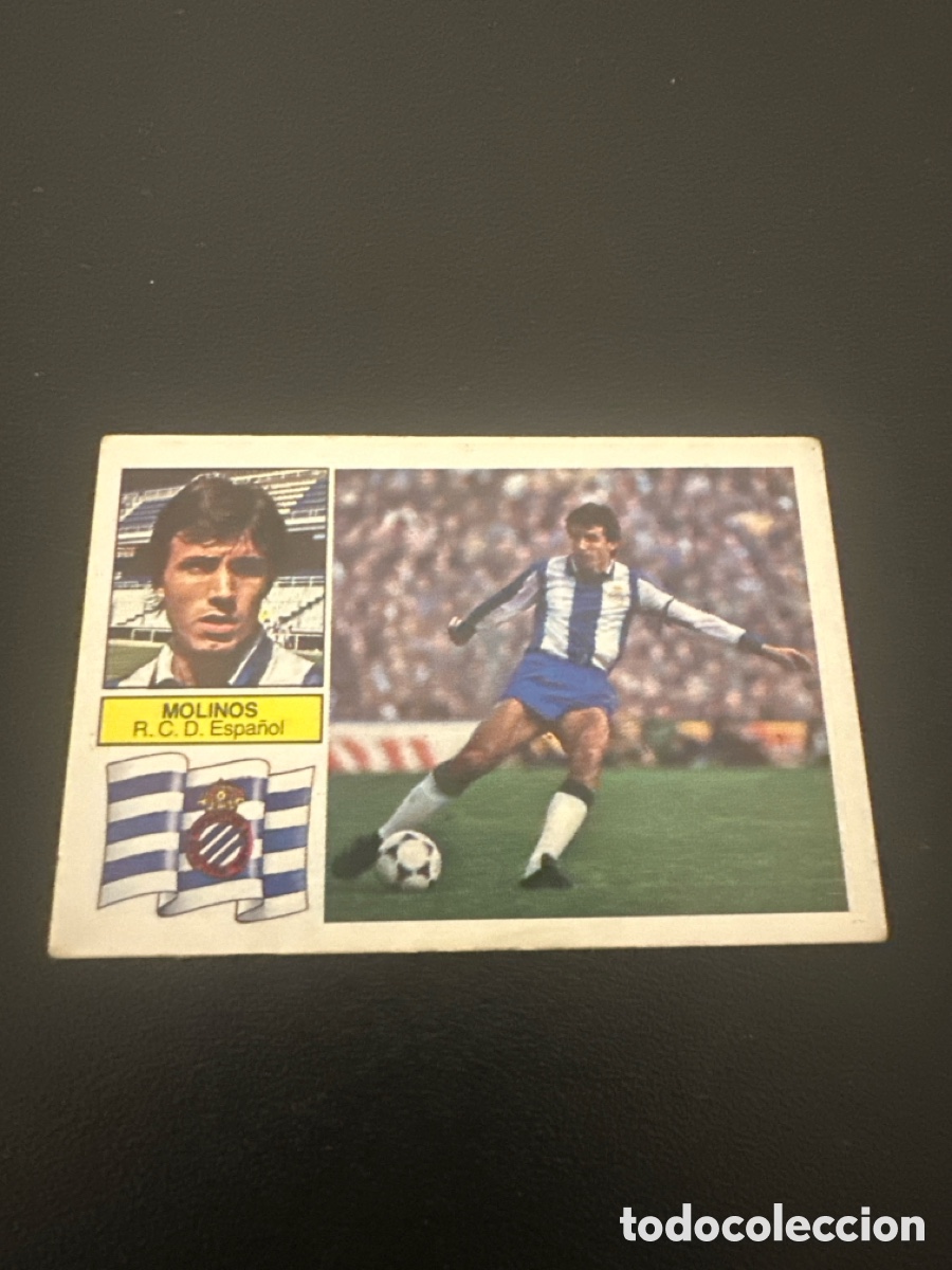 Cromos de f&uacute;tbol: L. ESTE 82 83 - MOLINOS - Sin pegar