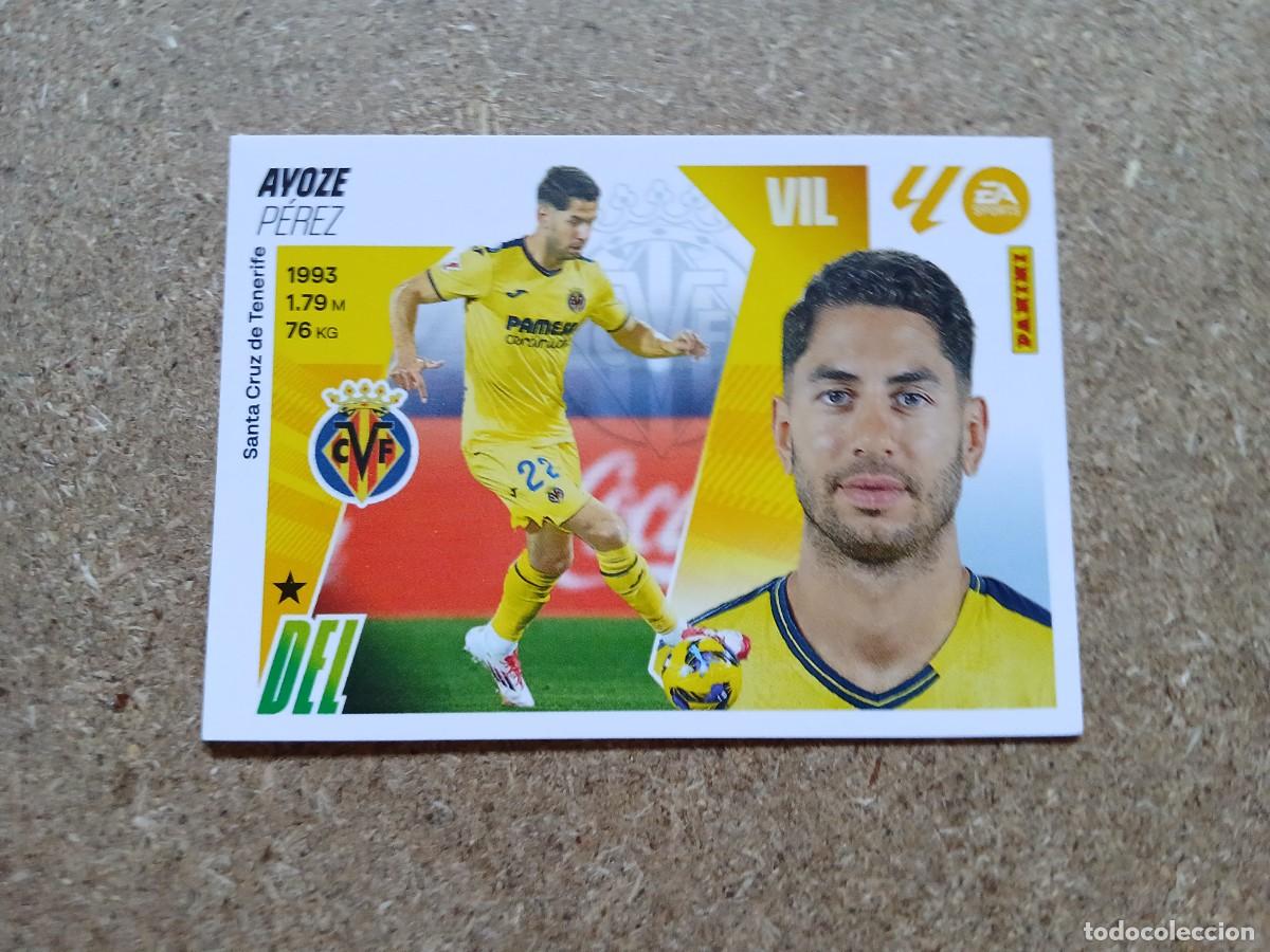 Cromos de f&uacute;tbol: AYOZE PEREZ - VILLARREAL CF N&ordm; 19 LIGA ESTE 2025 2026 - 25 26