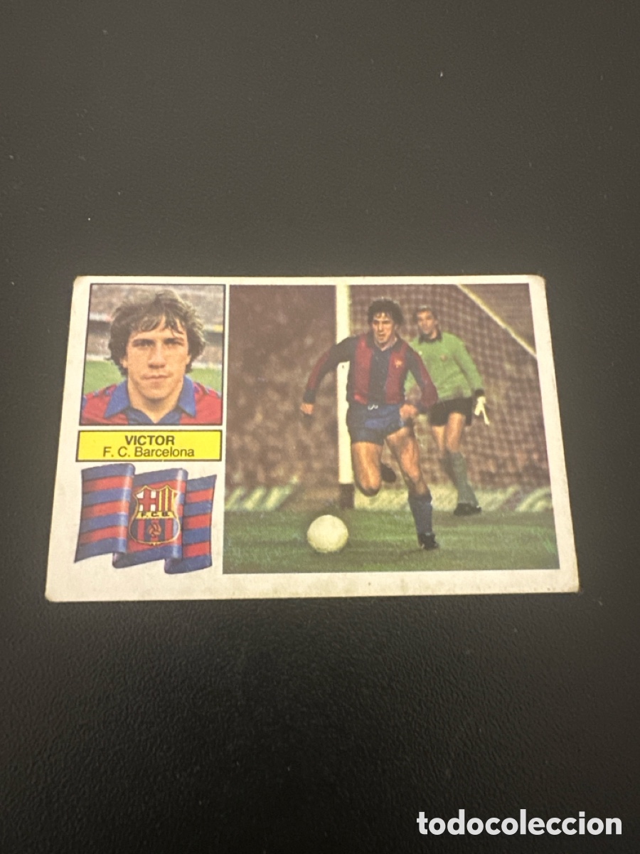 Fu&szlig;ball-Sticker: L. ESTE 82 83 - V&Iacute;CTOR - Sin pegar