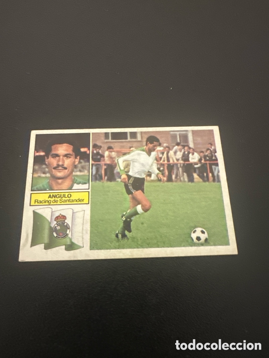 Football Stickers: L. ESTE 82 83 - &Aacute;NGULO (camisa blanca) Sin pegar