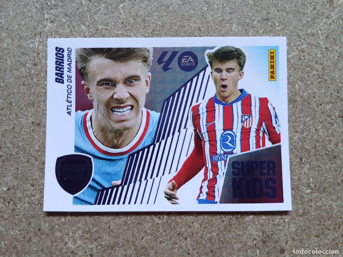 Cromos de f&uacute;tbol: BARRIOS - ATLETICO DE MADRID ADN LALIGA SUPER KIDS N&ordm; 3 LIGA ESTE 2025 2026 - 25 26