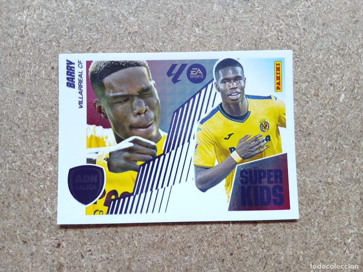 Cromos de f&uacute;tbol: BARRY - VILLARREAL CF ADN LALIGA SUPER KIDS N&ordm; 4 LIGA ESTE 2025 2026 - 25 26