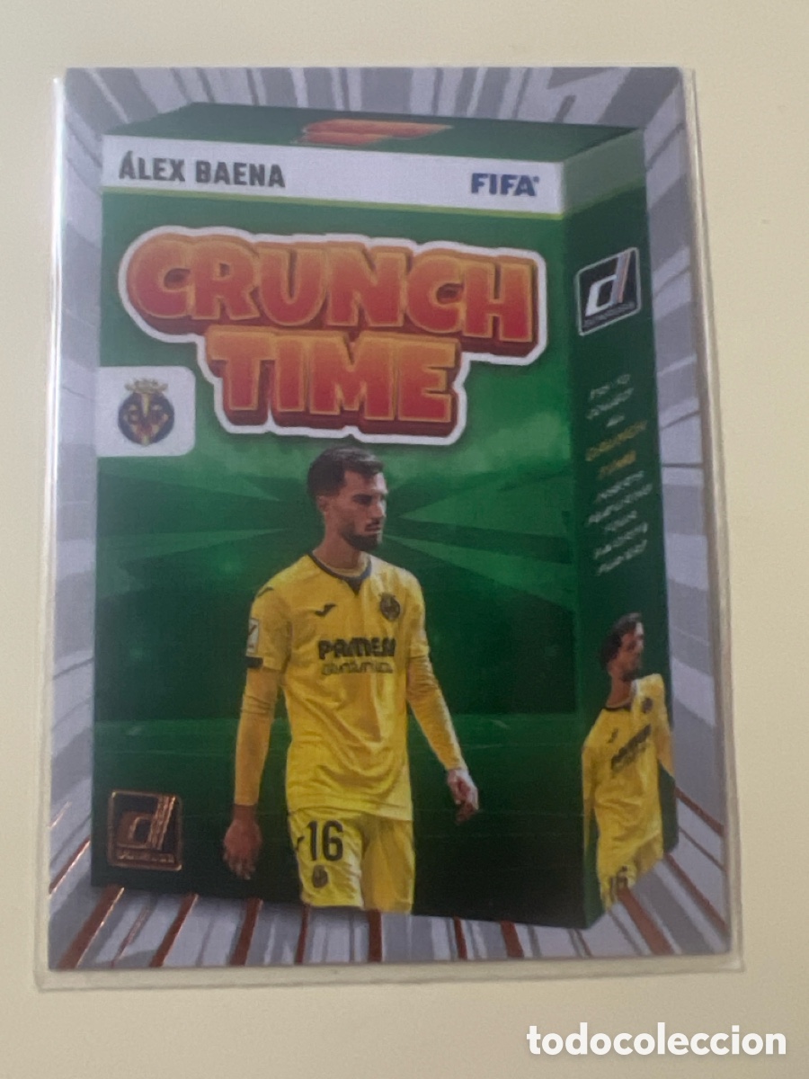 Cromos de f&uacute;tbol: C2731. Alex Baena Villareal Donruss 23/24 N&ordm;2 Insert Crunch Time