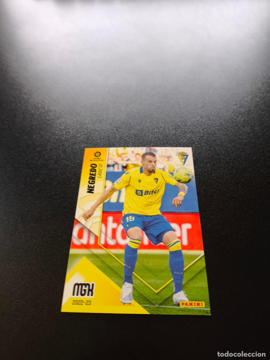 Cromos de f&uacute;tbol: 116 Negredo CADIZ PANINI LIGA MEGACRACKS MGK 2022 2023 22 23 NO ESTE ADRENALYN