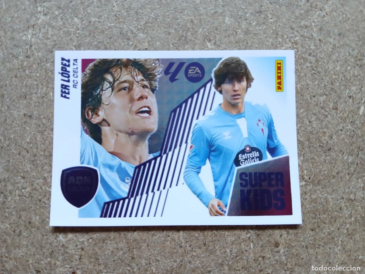 Cromos de f&uacute;tbol: FER LOPEZ - RC CELTA ADN LALIGA SUPER KIDS N&ordm; 8 LIGA ESTE 2025 2026 - 25 26