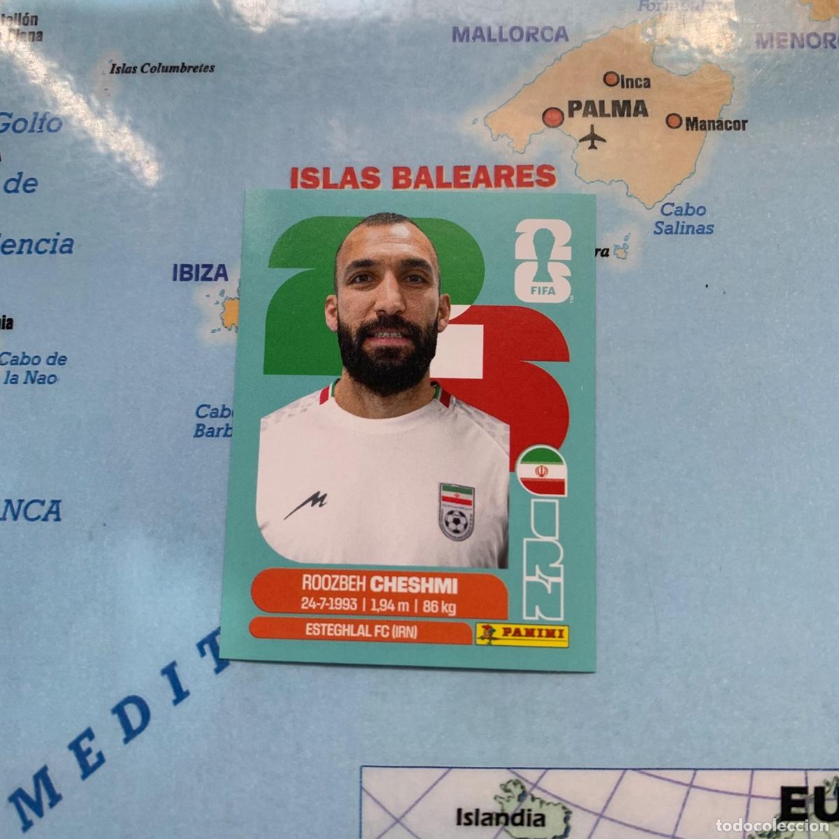 Cromos de f&uacute;tbol: Iran n&uacute;mero 15 cromo panini Mundial Fifa World Cup 2026