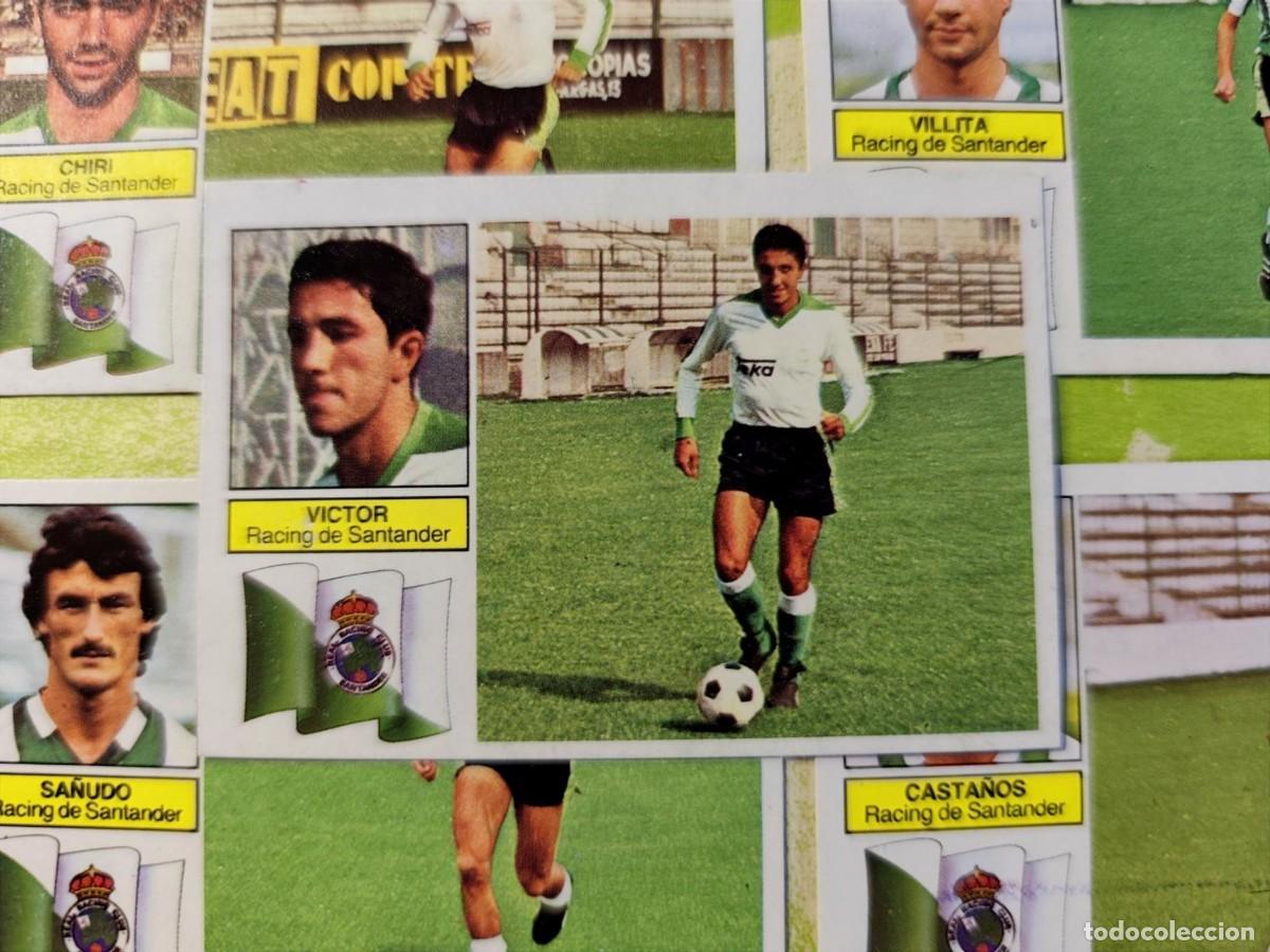 Cartes &agrave; collectionner de Football: CROMO LIGA EDICIONES ESTE 82 83 1982-83 V&Iacute;CTOR RACING SANTANDER VERSION BAJA