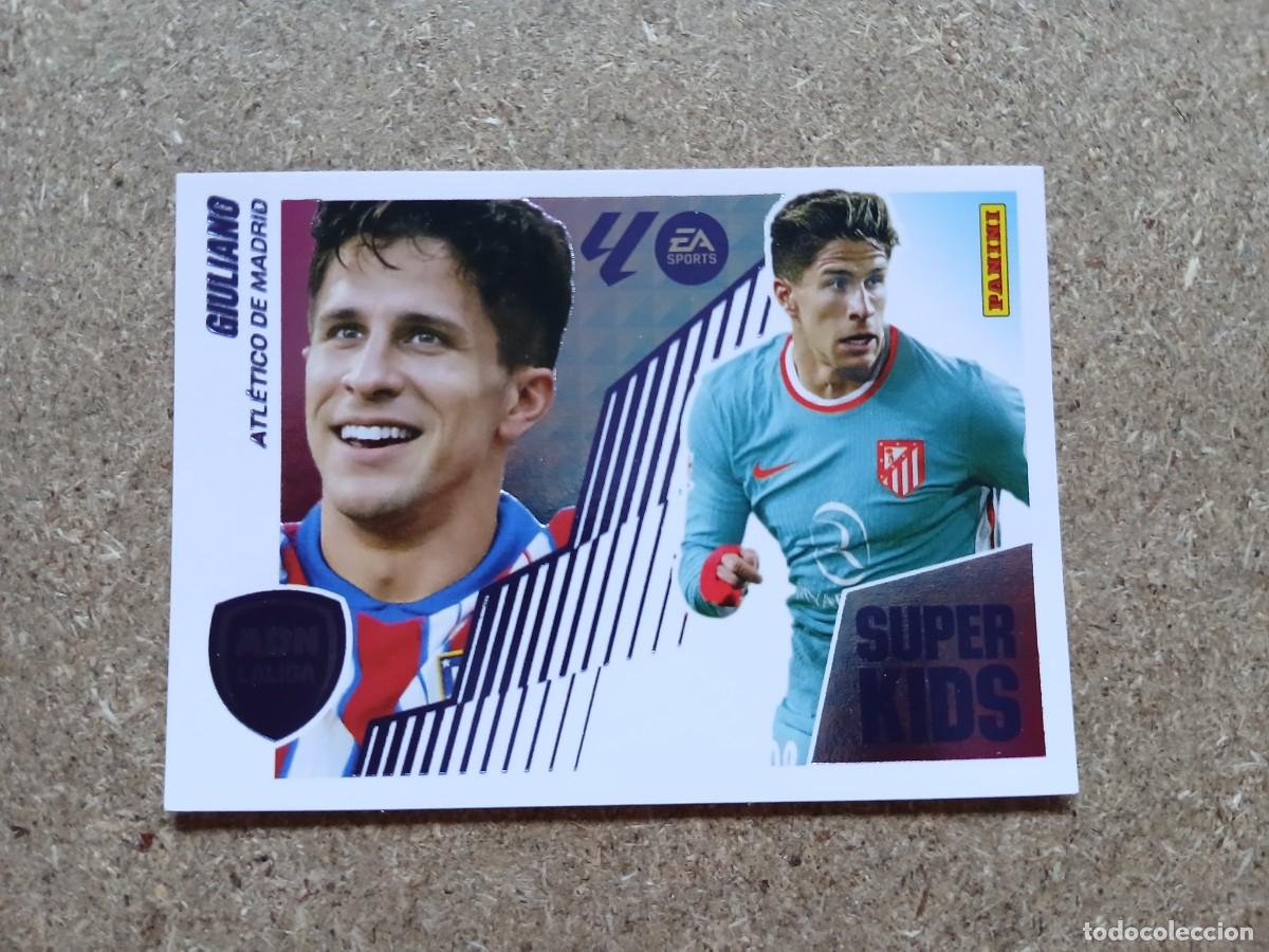 Cromos de f&uacute;tbol: GIULIANO - ATLETICO DE MADRID ADN LALIGA SUPER KIDS N&ordm; 9 LIGA ESTE 2025 2026 - 25 26