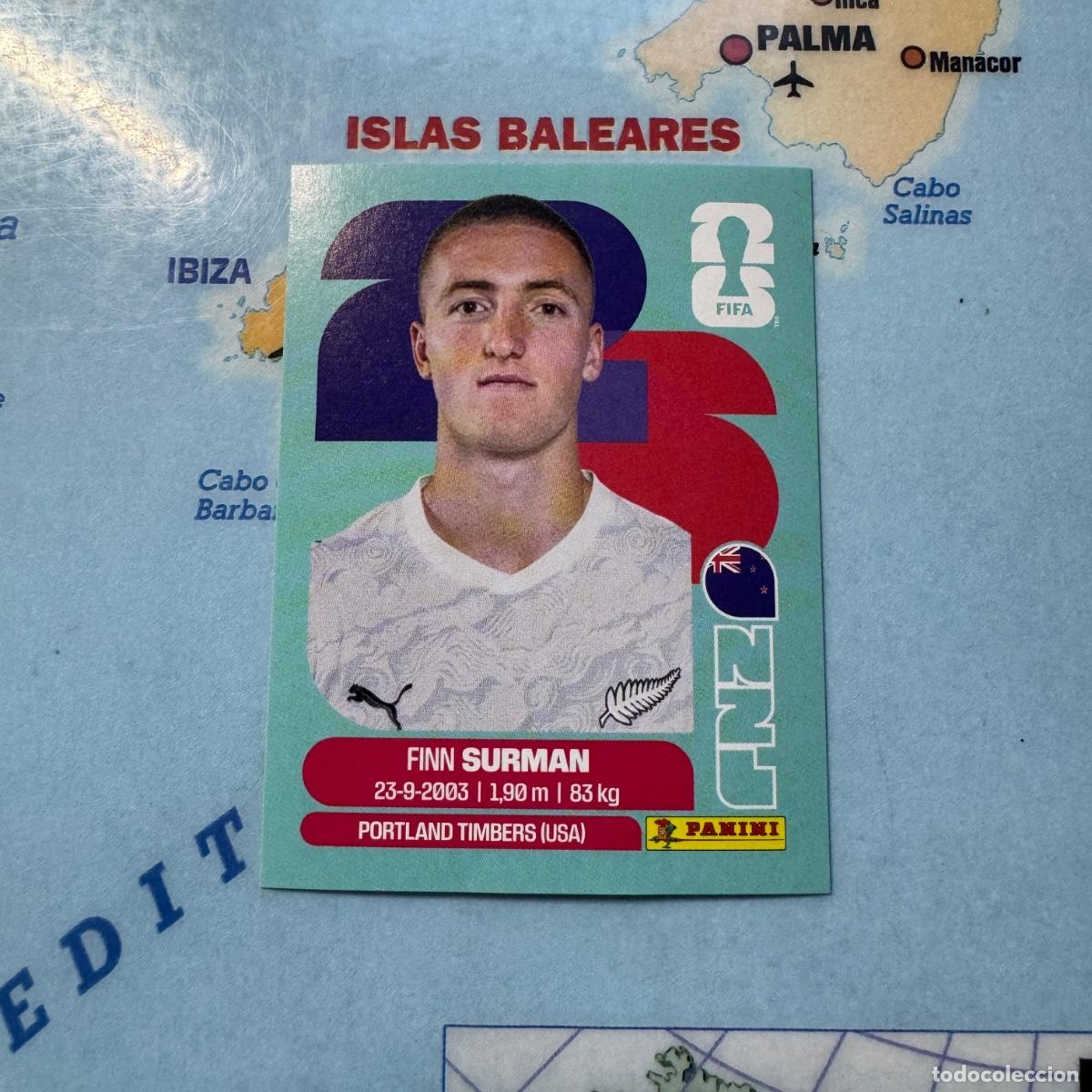 Cromos de f&uacute;tbol: Nueva Zelanda n&uacute;mero 9 cromo panini Mundial Fifa World Cup 2026