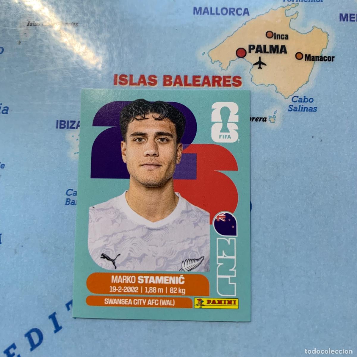 Cromos de f&uacute;tbol: Nueva Zelanda n&uacute;mero 15 cromo panini Mundial Fifa World Cup 2026