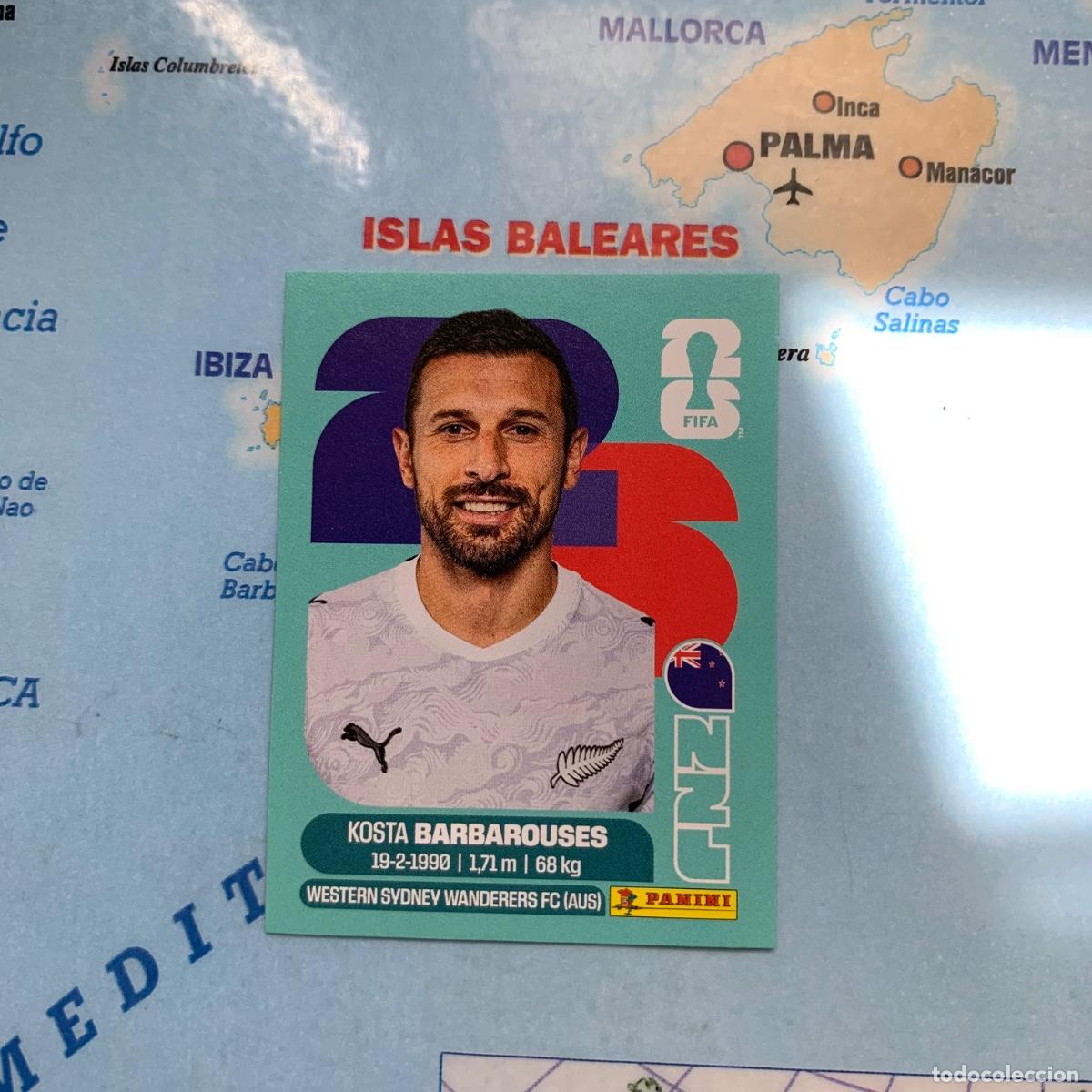 Cromos de f&uacute;tbol: Nueva Zelanda n&uacute;mero 20 cromo panini Mundial Fifa World Cup 2026