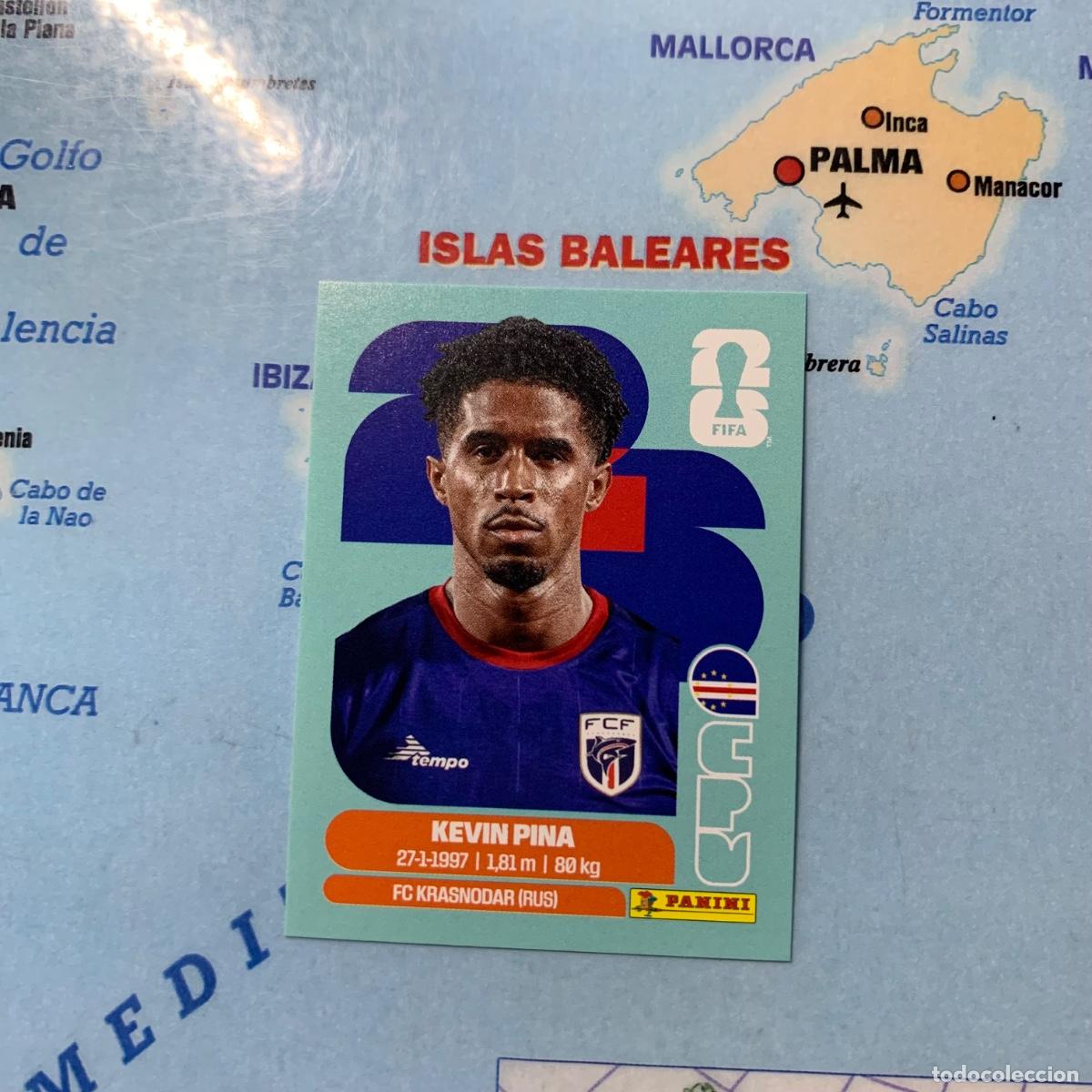 Cartes &agrave; collectionner de Football: Cabo Verde n&uacute;mero 10 cromo panini Mundial Fifa World Cup 2026