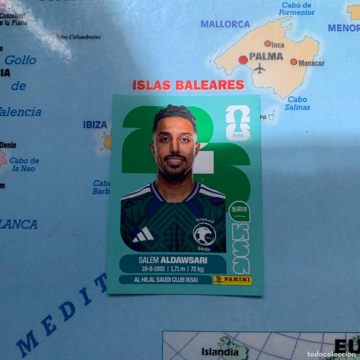 Cartes &agrave; collectionner de Football: Arabia Saudi n&uacute;mero 16 cromo panini Mundial Fifa World Cup 2026