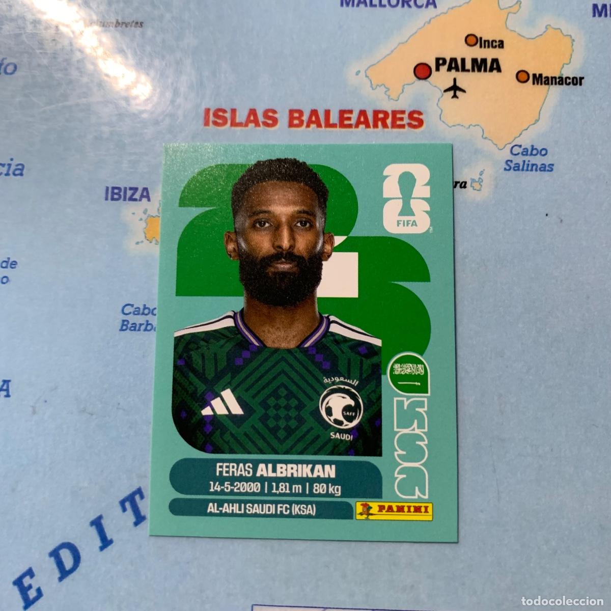 Cartes &agrave; collectionner de Football: Arabia Saudi n&uacute;mero 18 cromo panini Mundial Fifa World Cup 2026