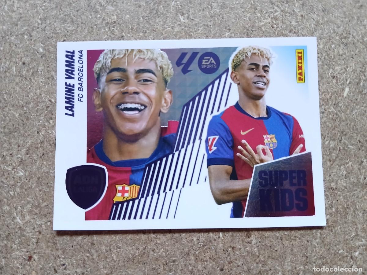 Fu&szlig;ball-Sticker: LAMINE YAMAL - FC BARCELONA ADN LALIGA SUPER KIDS N&ordm; 14 LIGA ESTE 2025 2026 - 25 26