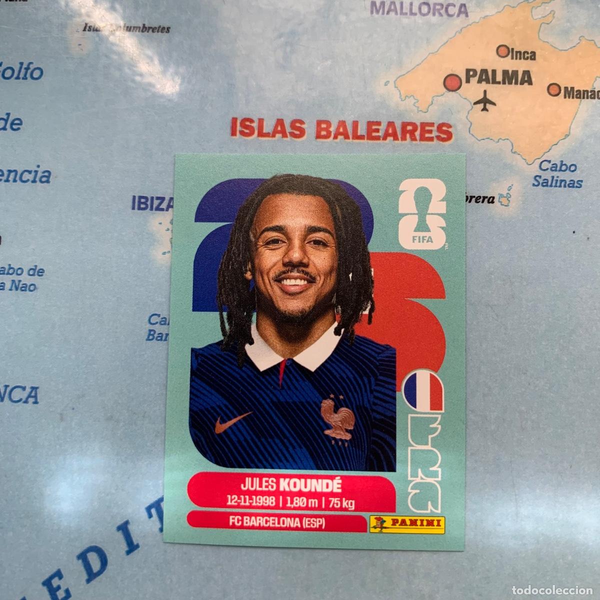 Fu&szlig;ball-Sticker: Francia n&uacute;mero 5 cromo panini Mundial Fifa World Cup 2026