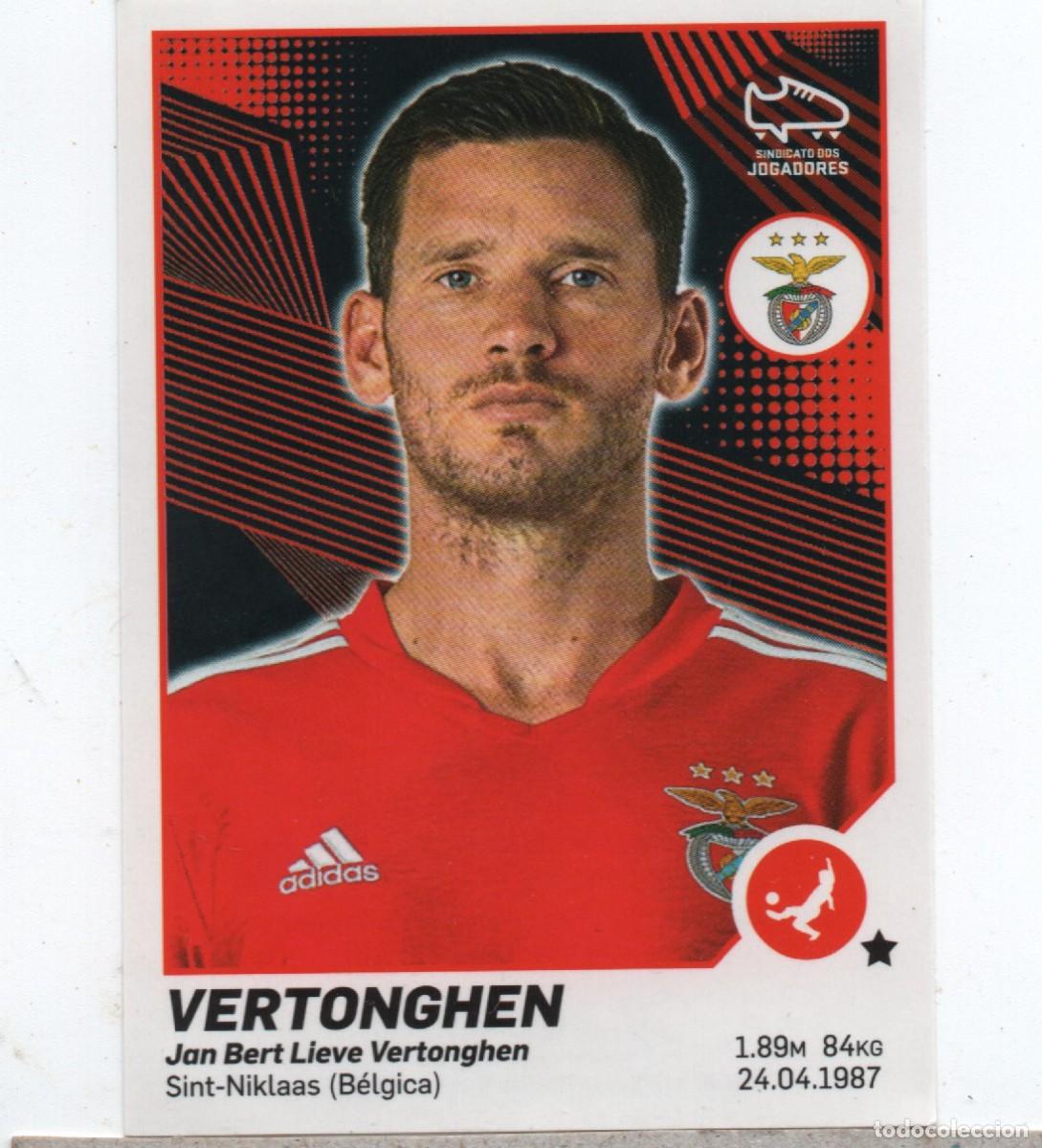 Fu&szlig;ball-Sticker: PANINI LIGA BWIN 2021 - 22, FUTEBOL 2021 - 22 # 60 JAN VERTONGHEN, BENFICA, GOOD CONDITION