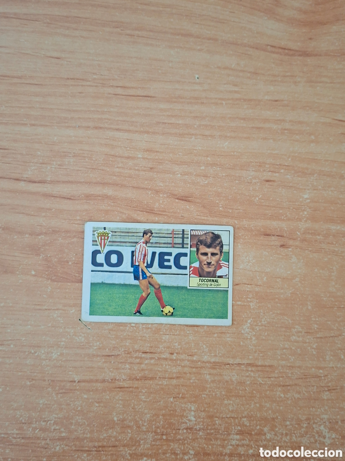 Figurine di Calcio: Este 84 85 tocornal gijon fichaje despegado ver fotos