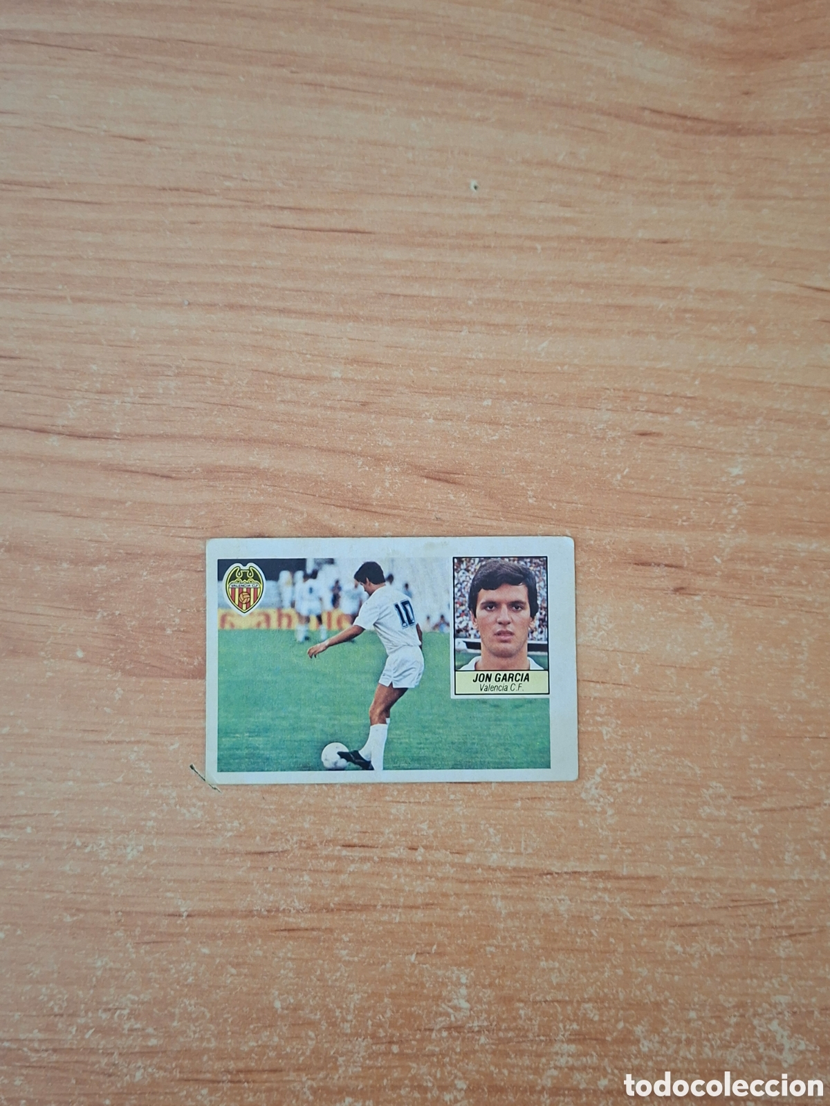 Figurine di Calcio: Este 84 85 jon garcia Valencia 37 fichaje despegado ver fotos