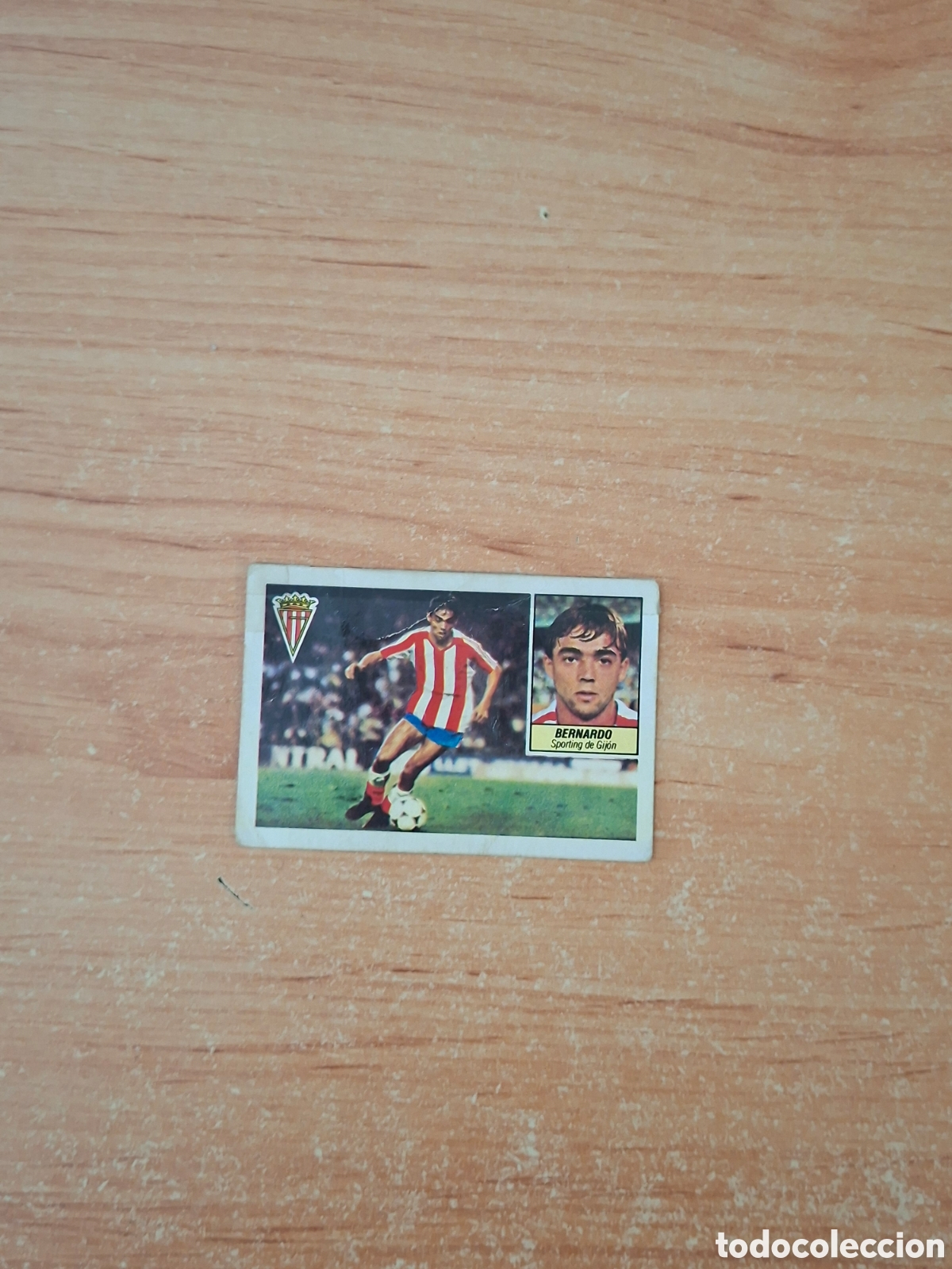 Figurine di Calcio: Este 84 85 bernardo gijon fichaje 38 despegado ver fotos